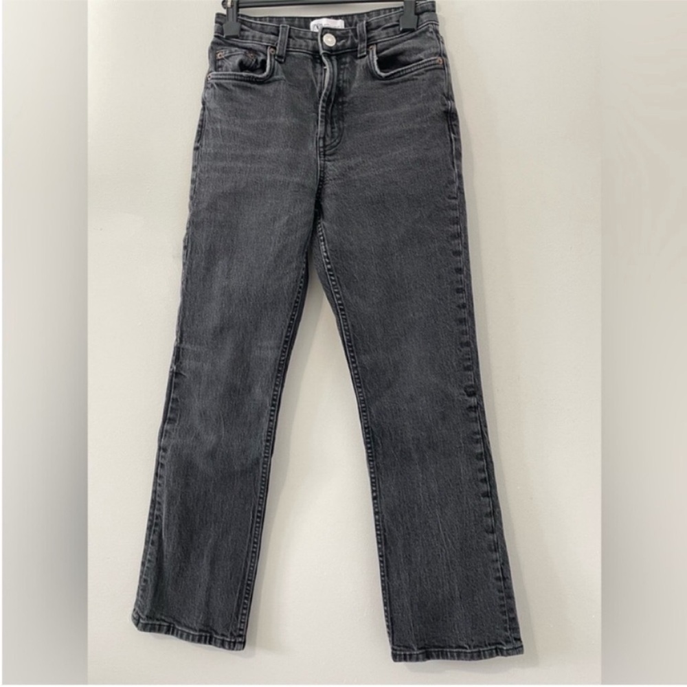 Zara High Rise Women’s Jeans — Washed Black